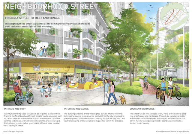 One Marina Gardens Neighbourhood Street